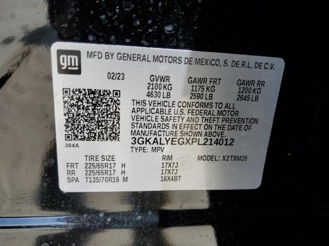 Photo 14 from auction – 2023 GMC TERRAIN AT with VIN 3GKALYEGXPL214012