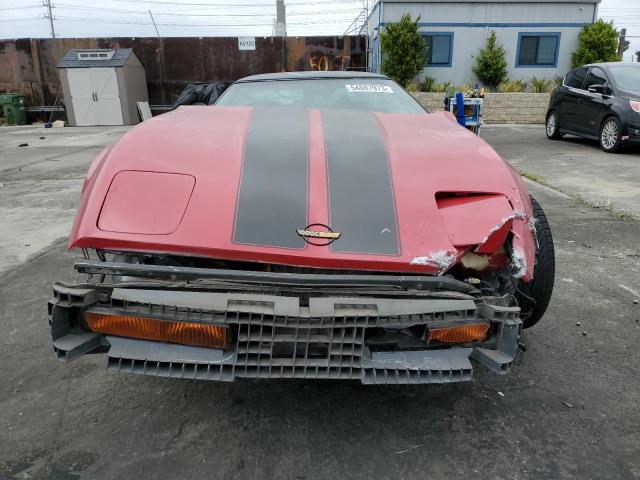 Photo 5 from auction – 1985 CHEVROLET CORVETTE with VIN 1G1YY0781F5124953