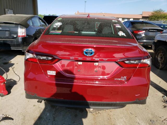 Photo 6 from auction – 2022 TOYOTA CAMRY LE with VIN 4T1C31AK3NU598977