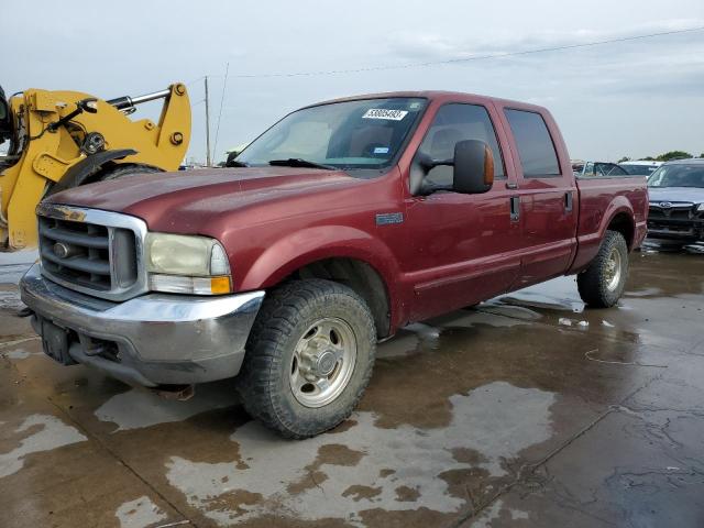 FORD F250 SUPER 2004 with VIN 1FTNW20L24EA19796 - Photo from auction