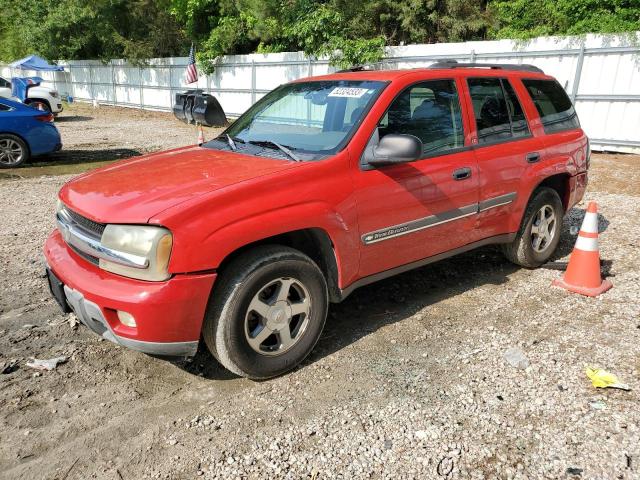 CHEVROLET TRAILBLAZE 2002 with VIN 1GNDT13SX22341576 - Photo from auction