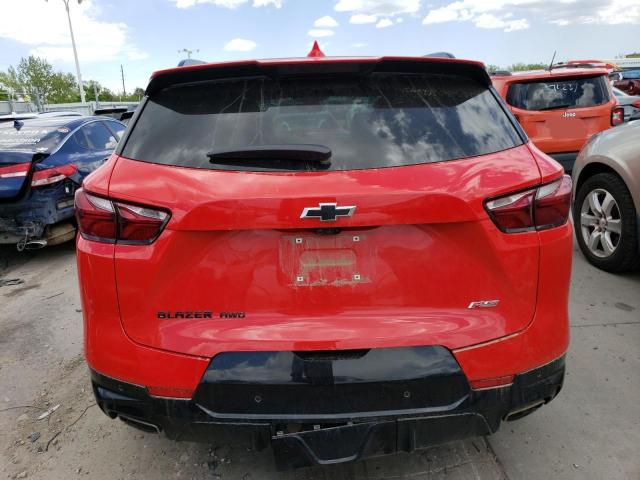 Photo 6 from auction – 2021 CHEVROLET BLAZER RS with VIN 3GNKBKRS3MS563357