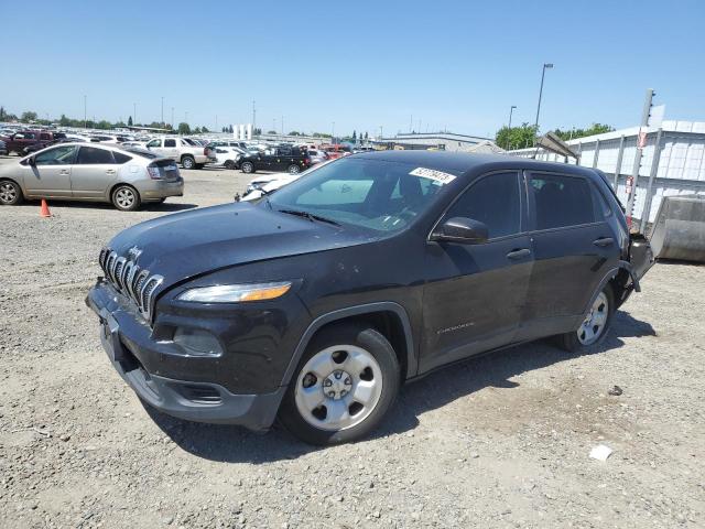 JEEP CHEROKEE S 2014 with VIN 1C4PJLAB5EW283626 - Photo from auction
