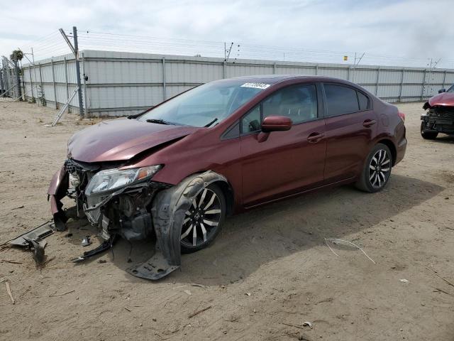 HONDA CIVIC EXL 2015 with VIN 19XFB2F96FE203366 - Photo from auction