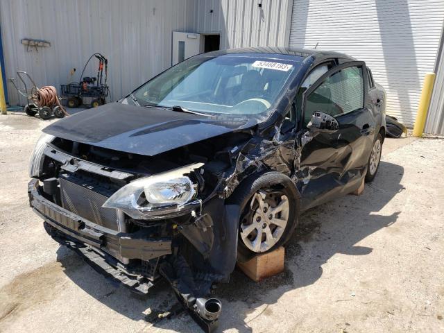 KIA RIO LX 2013 with VIN KNADM4A30D6170834 - Photo from auction