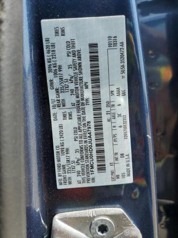 Photo 14 from auction – 2018 FORD ESCAPE SEL with VIN 1FMCU0HD0JUA47978