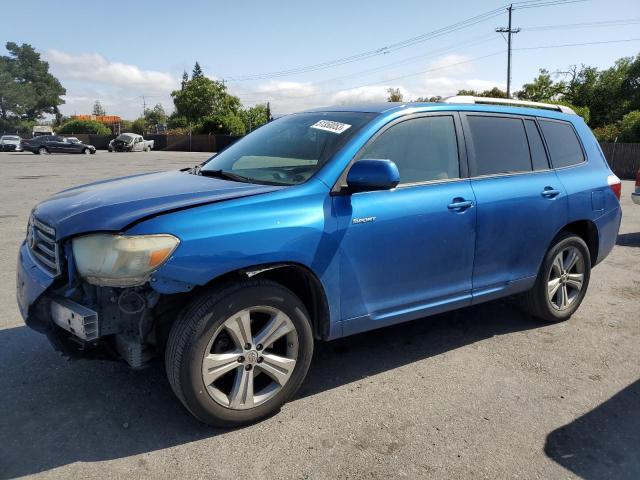 TOYOTA HIGHLANDER 2008 with VIN JTEES43A582079284 - Photo from auction