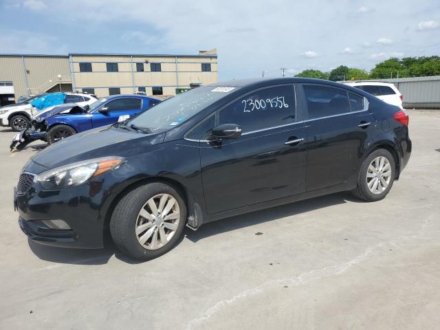KIA FORTE EX 2014 with VIN KNAFX4A80E5111429 - Photo from auction