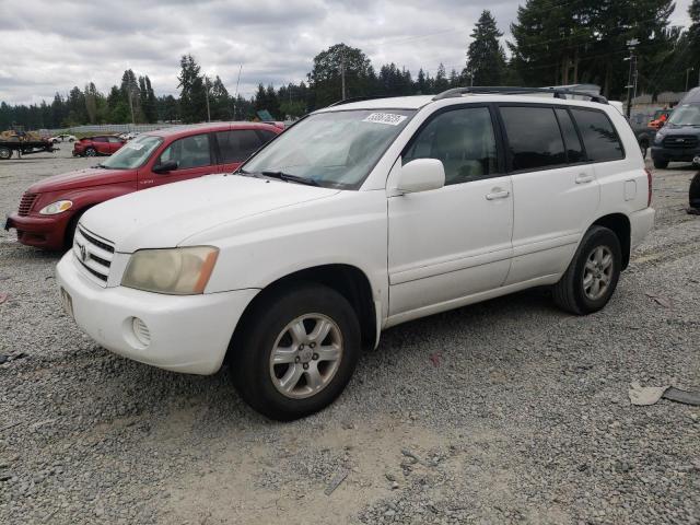 TOYOTA HIGHLANDER 2003 with VIN JTEHD21AX30021335 - Photo from auction