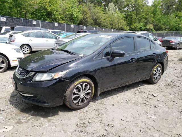 HONDA CIVIC LX 2014 with VIN 2HGFB2F57EH533504 - Photo from auction