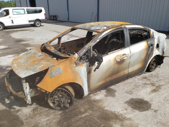 KIA RIO LX 2016 with VIN KNADM4A38G6644985 - Photo from auction