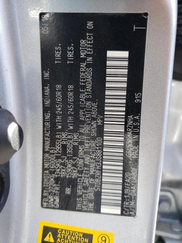 Photo 14 from auction – 2018 TOYOTA HIGHLANDER with VIN 5TDBZRFH3JS881100