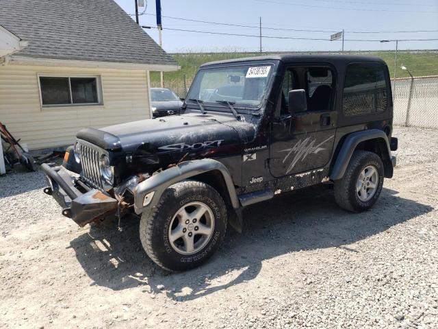 JEEP WRANGLER / 2002 z numerem VIN 1J4FA39S62P729721 - Zdjęcie z aukcji