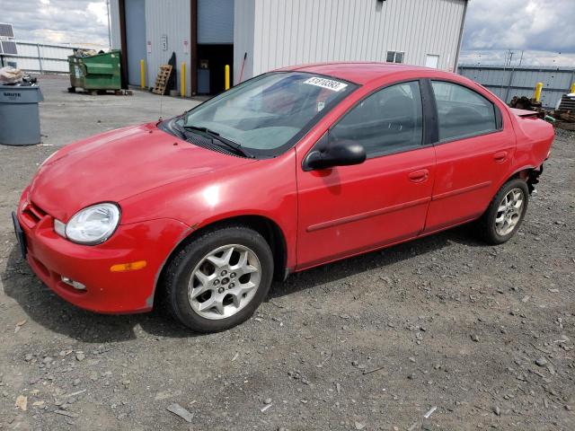 DODGE NEON 2002 with VIN 1B3ES56C92D604321 - Photo from auction