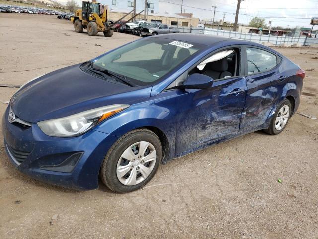 Photo 1 from auction – 2016 HYUNDAI ELANTRA SE with VIN 5NPDH4AE5GH701576