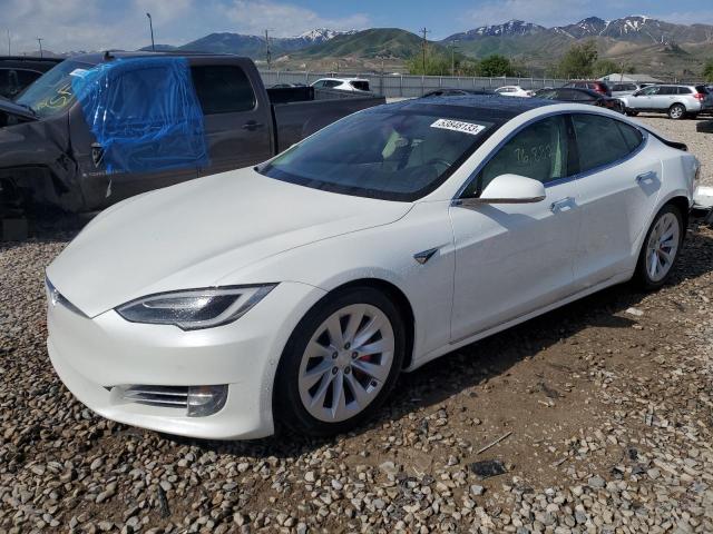 TESLA MODEL S 2017 with VIN 5YJSA1E44HF216986 - Photo from auction