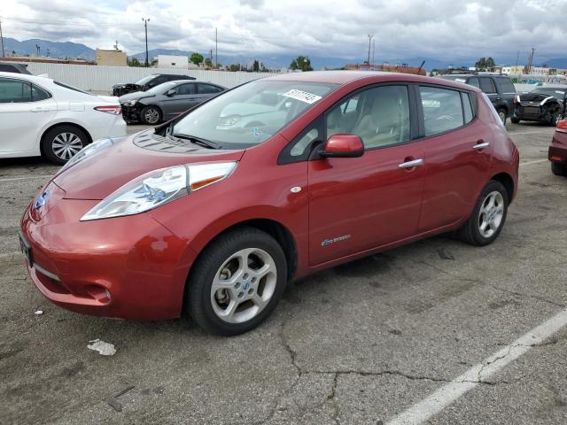 NISSAN LEAF SV 2012 with VIN JN1AZ0CP8CT019789 - Photo from auction