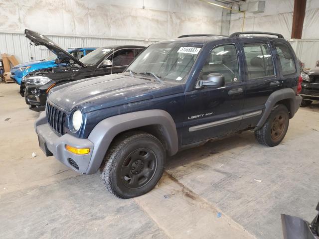 JEEP LIBERTY SP 2003 with VIN 1J4GL48K13W554081 - Photo from auction