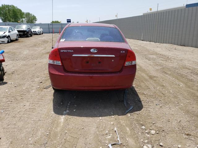 Photo 6 from auction – 2009 KIA SPECTRA EX with VIN KNAFE221195658372