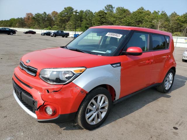 KIA SOUL + 2018 with VIN KNDJP3A54J7592426 - Photo from auction