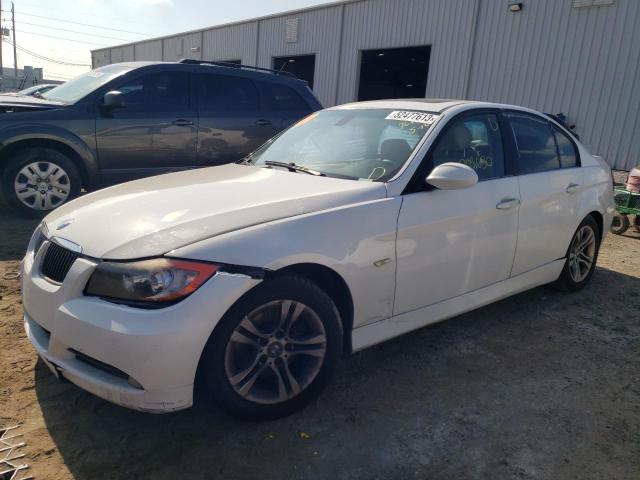 BMW 328 I 2008 with VIN WBAVA37558NL43548 - Photo from auction