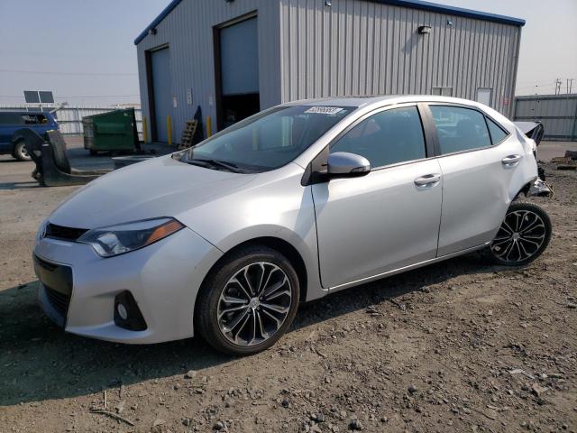 TOYOTA COROLLA L 2014 with VIN 5YFBURHE4EP116591 - Photo from auction