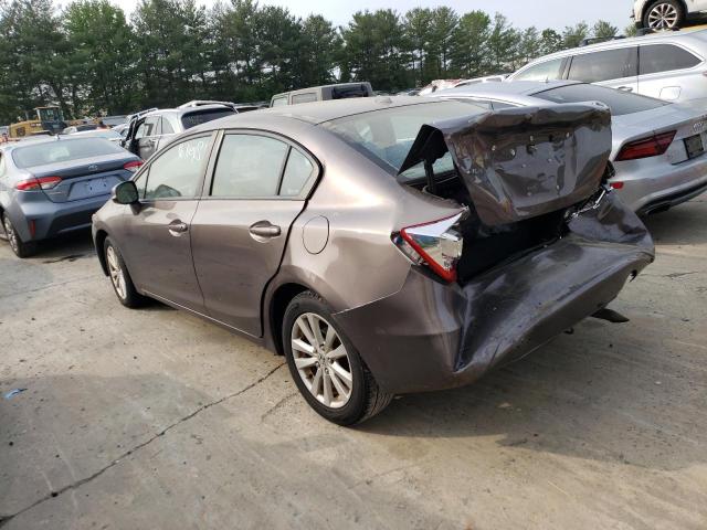 Photo 2 from auction – 2012 HONDA CIVIC EXL with VIN 2HGFB2F90CH526989