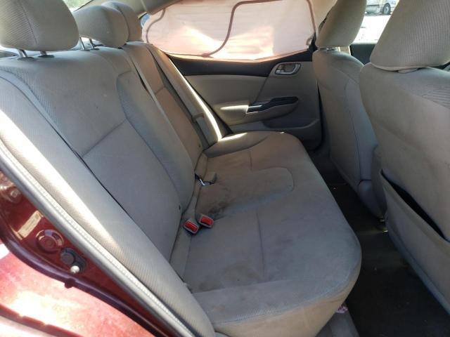 Photo 10 from auction – 2012 HONDA CIVIC LX with VIN 19XFB2F57CE075826