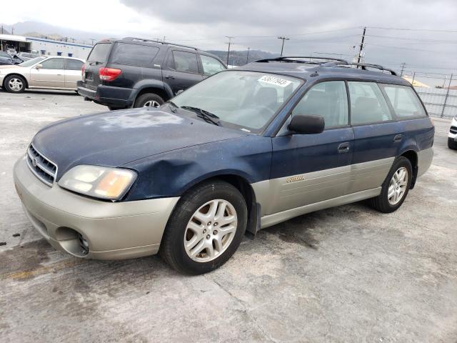 SUBARU OUTBACK 2001 with VIN 4S3BH665817630607 - Photo from auction