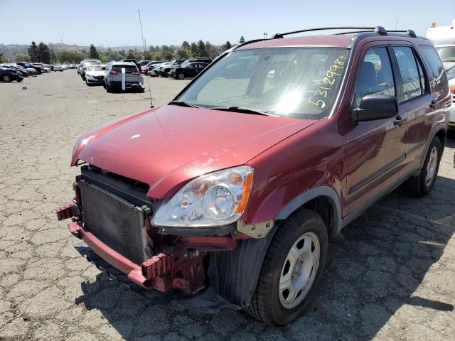 Photo 1 from auction – 2006 HONDA CR-V LX with VIN JHLRD68536C027346