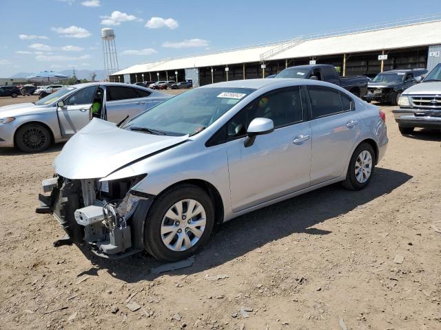 HONDA CIVIC LX 2012 with VIN 2HGFB2F54CH570748 - Photo from auction