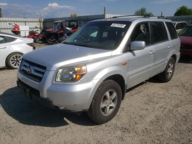 HONDA PILOT EXL 2007 with VIN 5FNYF28517B014790 - Photo from auction