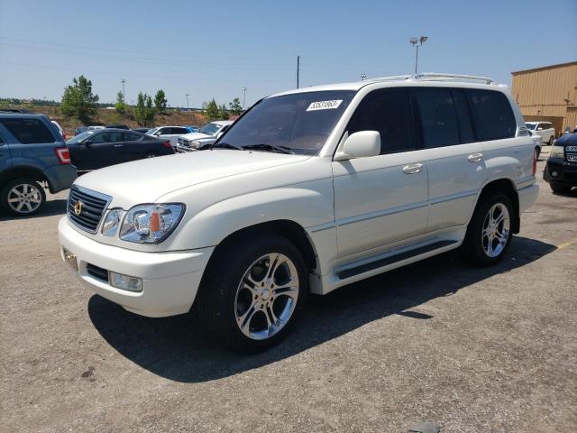 LEXUS LX 470 2001 with VIN JTJHT00W613505889 - Photo from auction