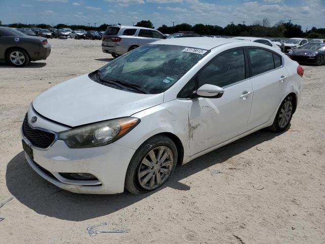 KIA FORTE EX 2014 with VIN KNAFX4A86E5088562 - Photo from auction