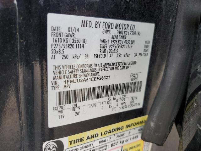 Photo 14 from auction – 2014 FORD EXPEDITION with VIN 1FMJU2A51EEF26321