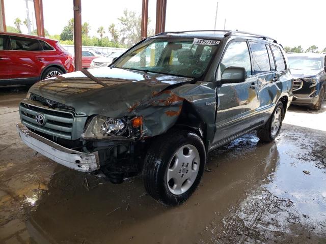 TOYOTA HIGHLANDER 2004 with VIN JTEDP21A140035129 - Photo from auction
