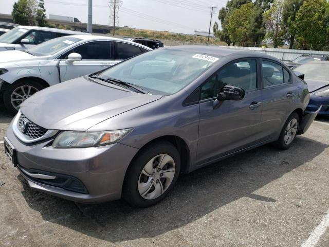 HONDA CIVIC LX 2015 with VIN 19XFB2F50FE211704 - Photo from auction