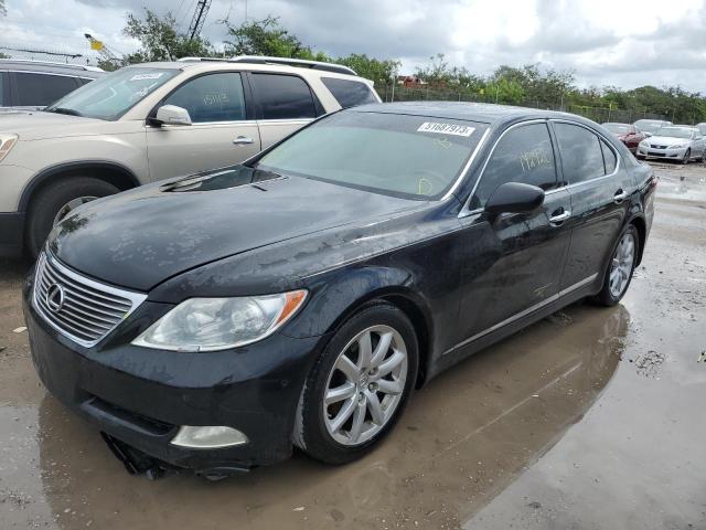 LEXUS LS 460 2007 with VIN JTHBL46F975048868 - Photo from auction