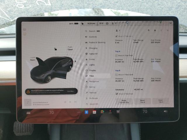 Photo 9 from auction – 2022 TESLA MODEL 3 with VIN 5YJ3E1EA8NF184957