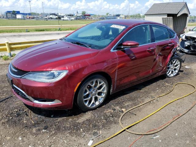 CHRYSLER 200 C 2015 with VIN 1C3CCCEG3FN624256 - Photo from auction