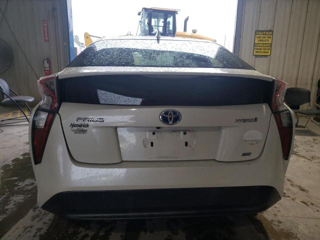 Photo 6 from auction – 2016 TOYOTA PRIUS with VIN JTDKARFU7G3012045