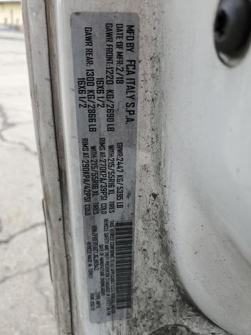 Photo 14 from auction – 2018 RAM PROMASTER with VIN ZFBERFAB7J6J16943