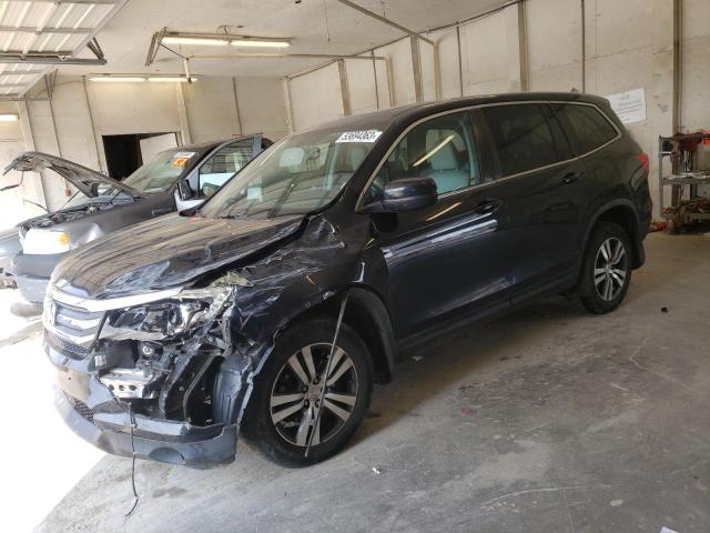 HONDA PILOT EXL 2016 with VIN 5FNYF6H59GB100016 - Photo from auction