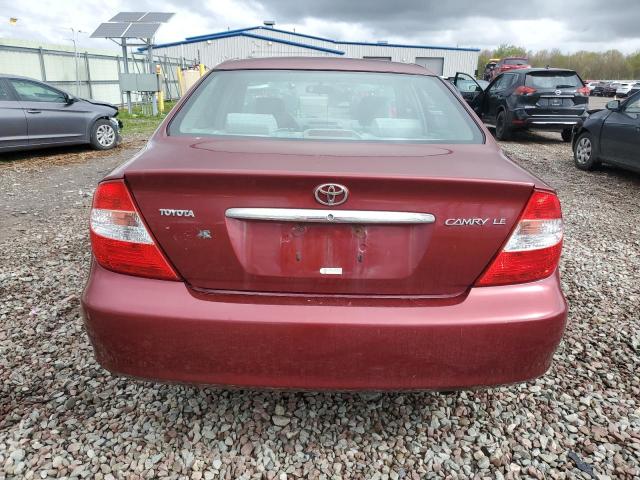 Photo 6 from auction – 2003 TOYOTA CAMRY LE with VIN 4T1BE32K13U180592