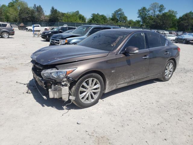INFINITI Q50 PREMIU 2016 with VIN JN1EV7AP4GM301114 - Photo from auction