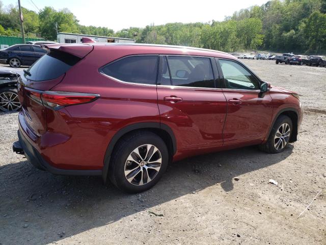 Photo 3 from auction – 2021 TOYOTA HIGHLANDER with VIN 5TDHZRBH3MS534662