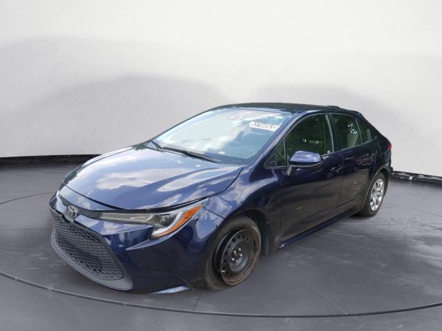 TOYOTA COROLLA LE 2021 with VIN JTDEPMAE2MJ137704 - Photo from auction