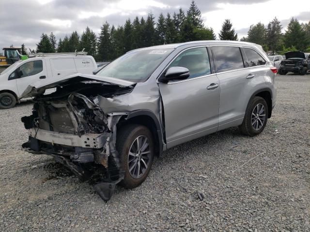 TOYOTA HIGHLANDER 2018 with VIN 5TDJZRFH4JS862437 - Photo from auction