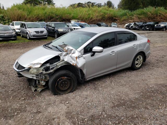 HONDA CIVIC LX 2014 with VIN 19XFB2F55EE022528 - Photo from auction