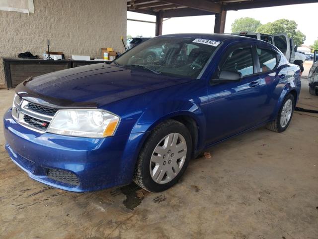 DODGE AVENGER SE 2013 with VIN 1C3CDZAB4DN506224 - Photo from auction